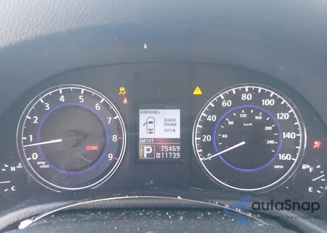 2013 Infiniti G37X from USA, damaged, VIN JN1CV6EL9DM982357